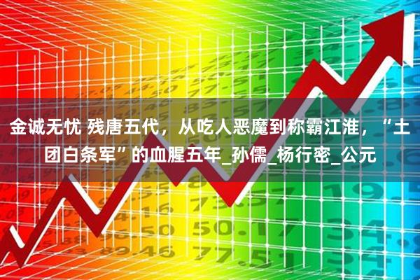 金诚无忧 残唐五代，从吃人恶魔到称霸江淮，“土团白条军”的血腥五年_孙儒_杨行密_公元